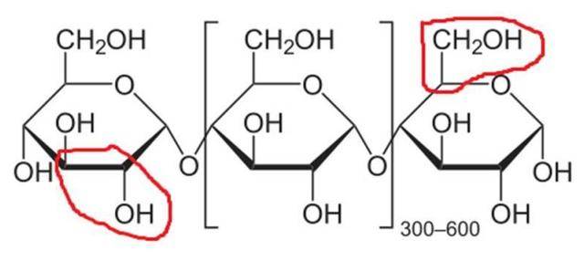 or ch3-ch2oh 显而易见 你可以很轻松的发现上面淀粉和果糖当中有许