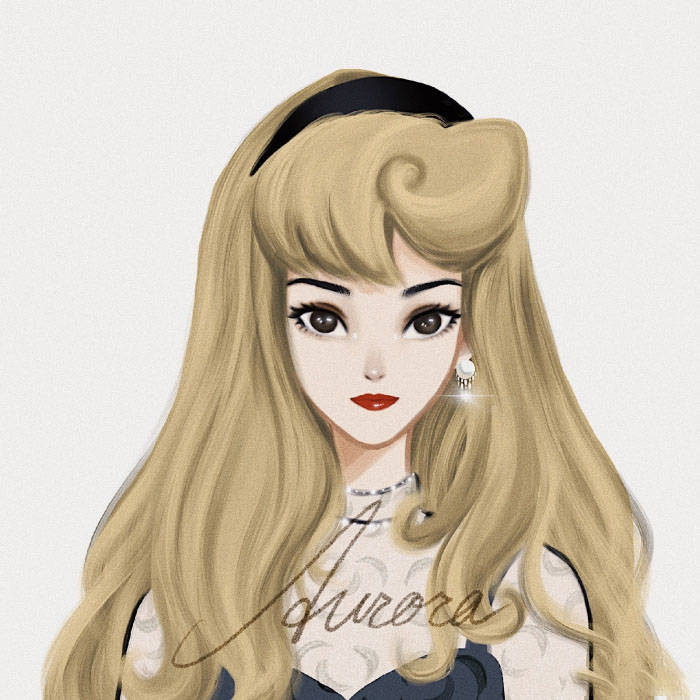 乐佩|迪士尼公主的证件照：颜值在线没有翻车，小美人鱼红发比美貌抢镜