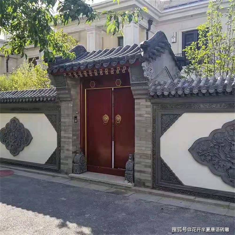 如果您将这种装饰元素带入中式庭院,那中式建筑的风骨立马就体现出来