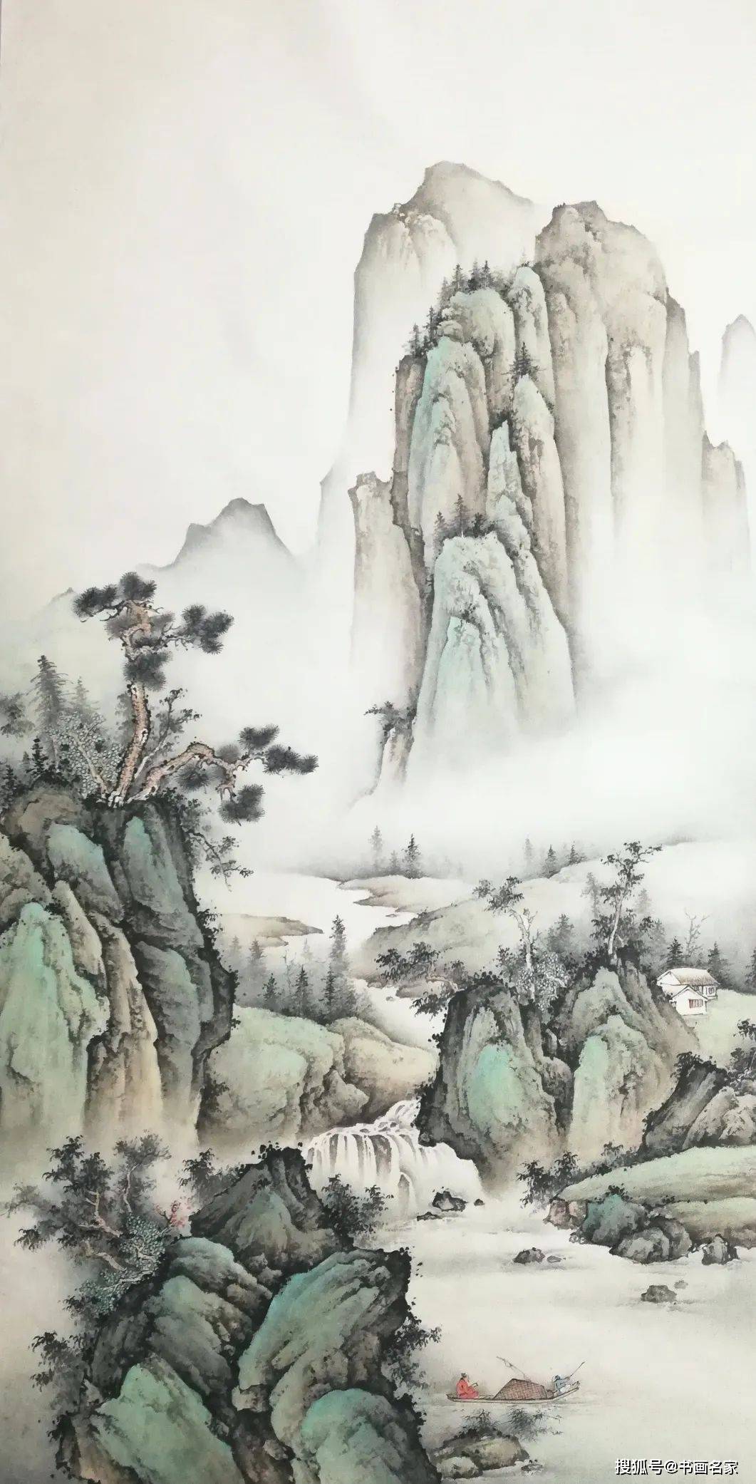 师从著名北宗山水画家孙连元.