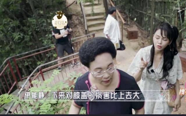 妈妈|原创伊能静劝阻婆婆登山翻白眼，手指婆婆唠叨不停，态度极凶令人窒息