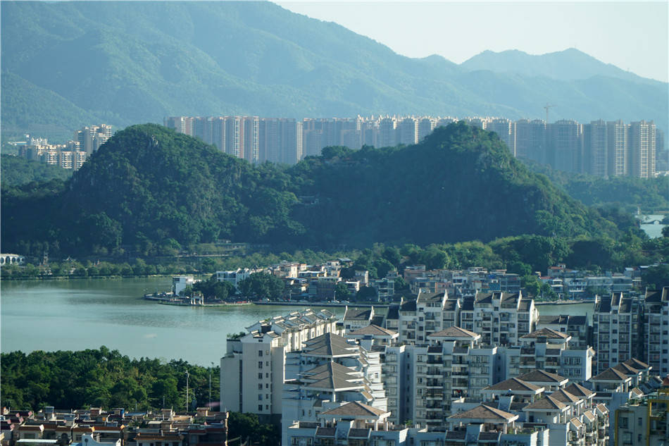 粤西行:肇庆,七星岩,景观城市的山水园林"格局"