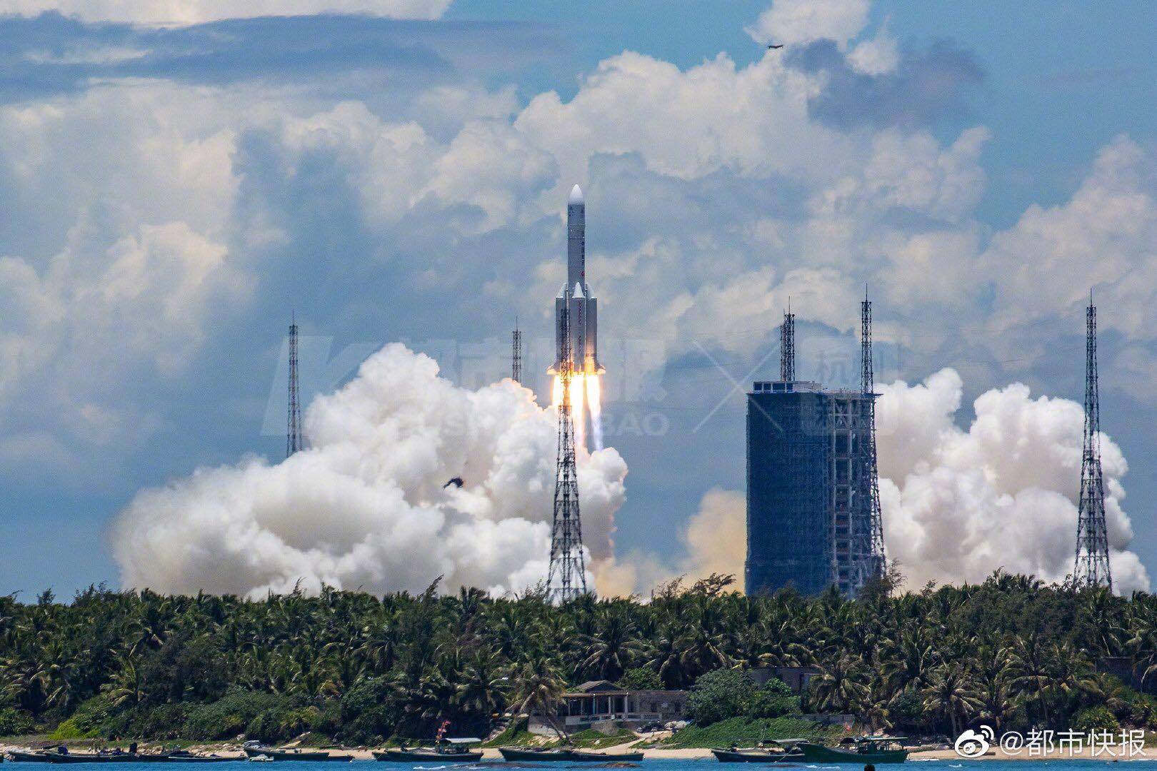 天问一号火星探测器发射成功!这一刻真的太自豪了!