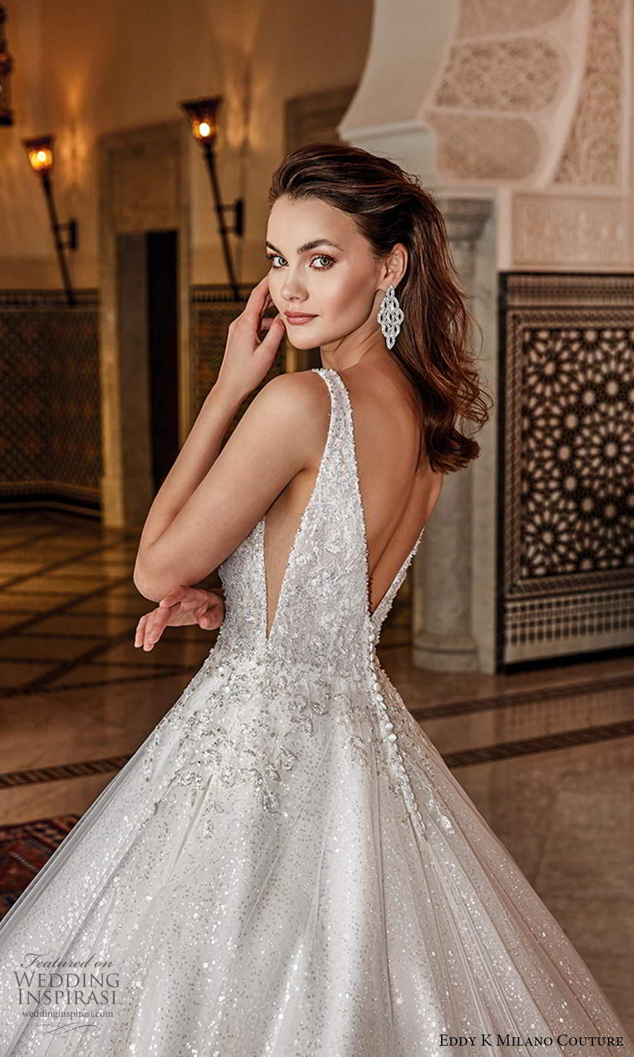 Couture|Eddy K Milano Couture 2021婚纱 浪漫且精美的现代新娘嫁衣