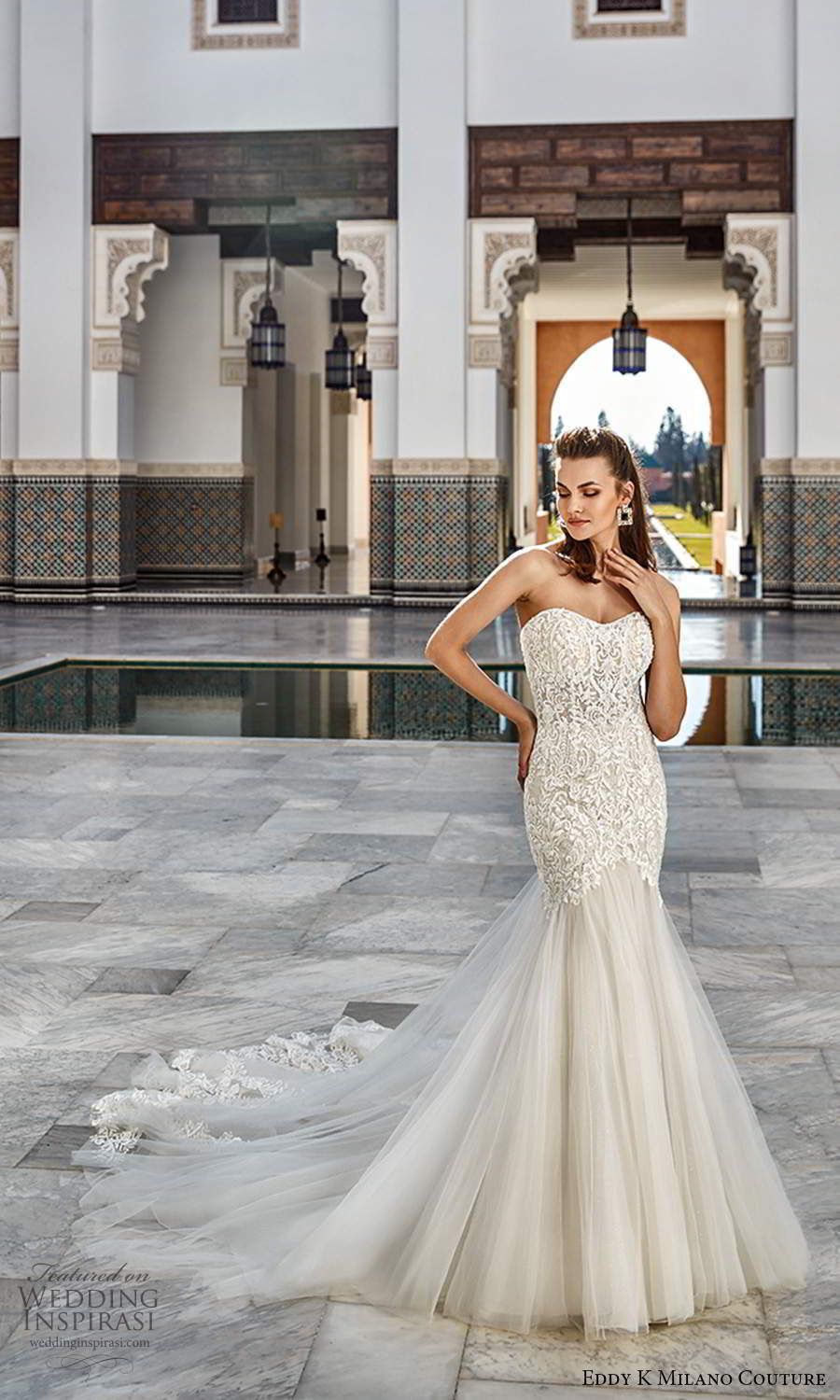 Couture|Eddy K Milano Couture 2021婚纱 浪漫且精美的现代新娘嫁衣