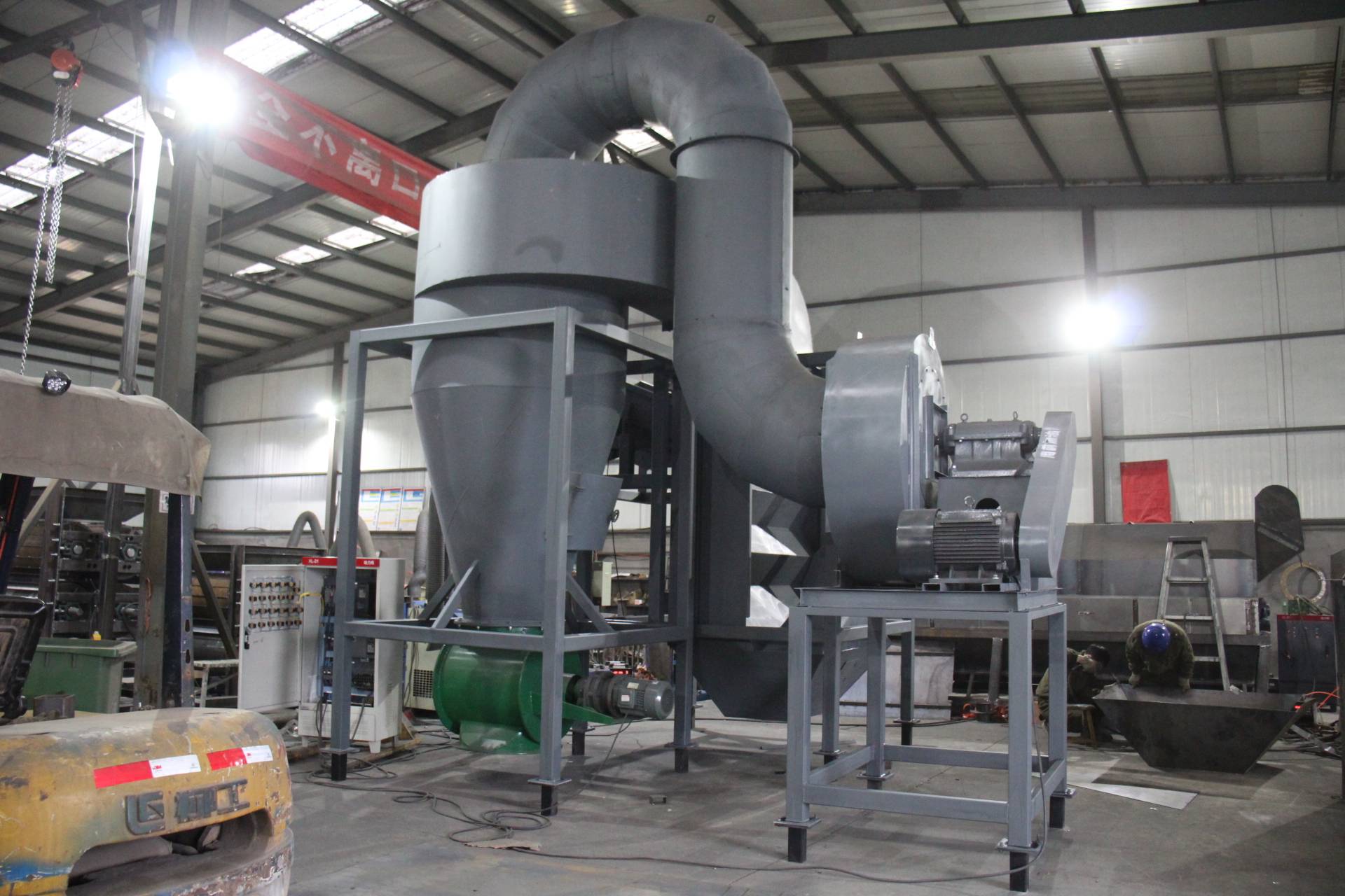 空分机：去除固废中毛絮等轻飘物，利于分选的设备_搜狐汽车_搜狐网