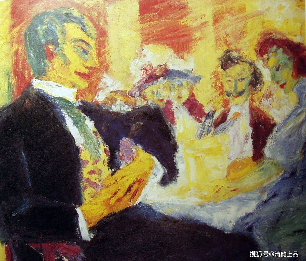 德国表现主义艺术的先驱,埃米尔·诺尔德,油画作品欣赏