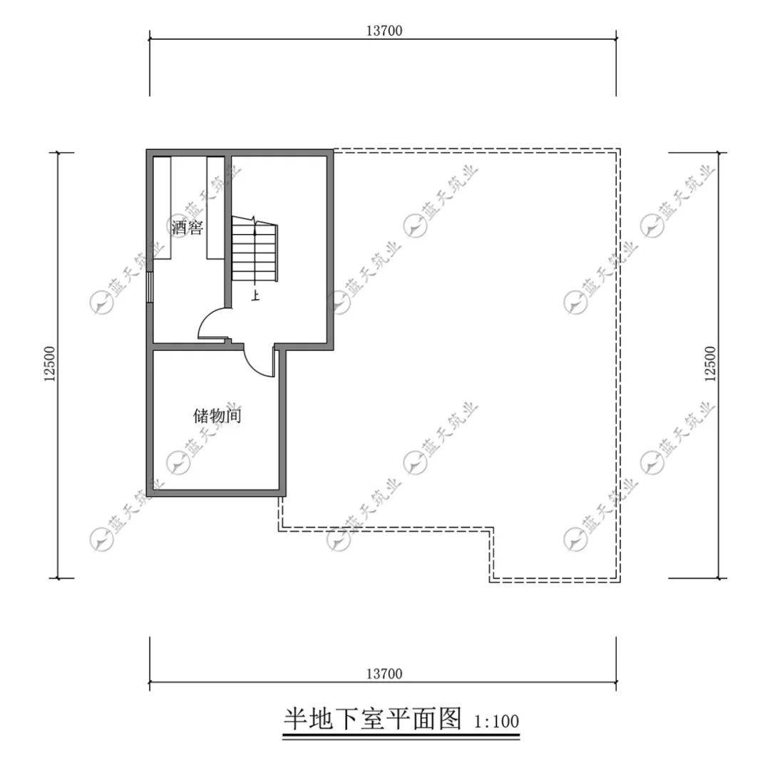 酒窖,存放佳酿,充分体现业主丰富而高雅的生活品味,设计贴合业主需求