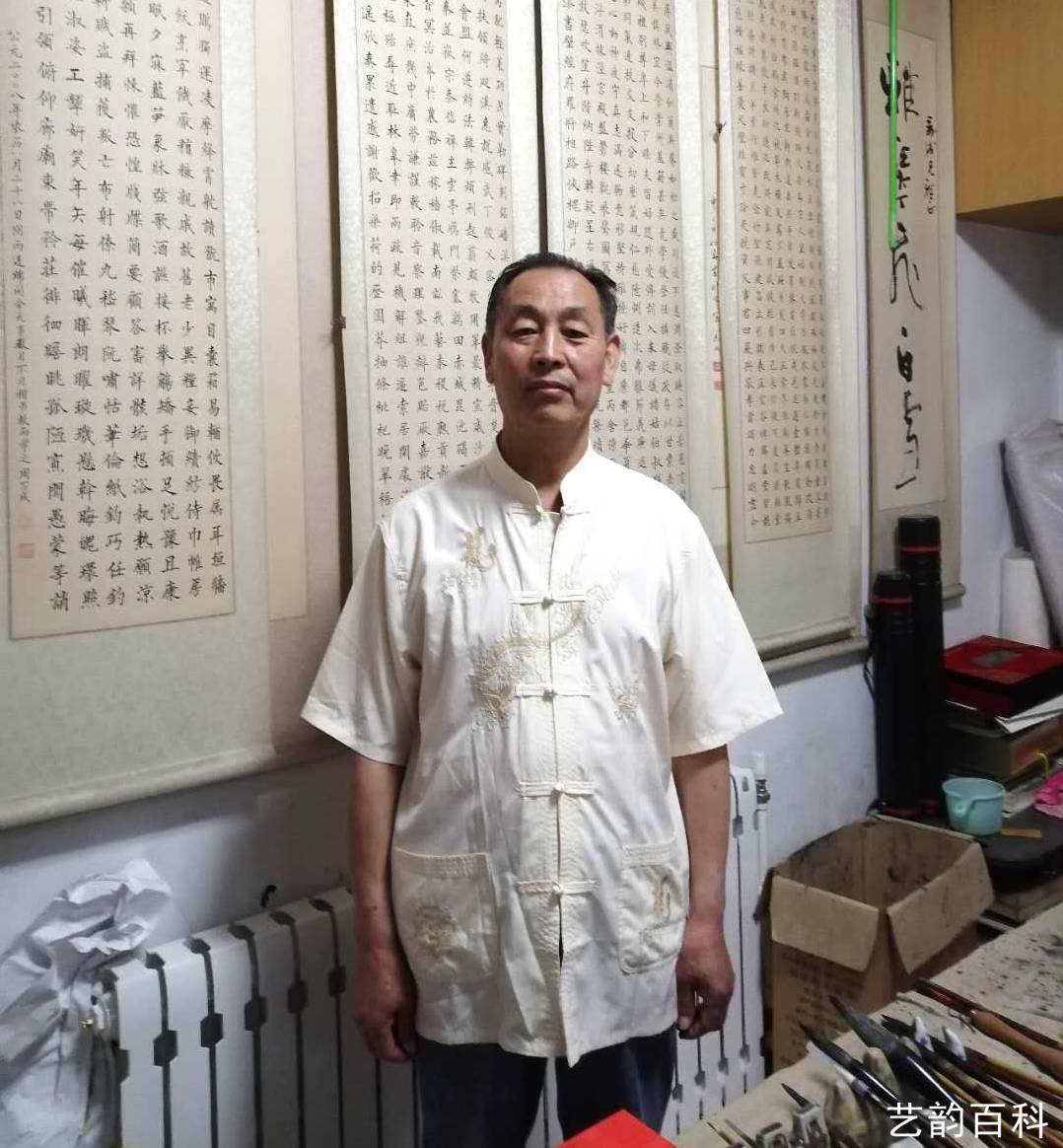 中国当代行草榜书实力派大家周万成
