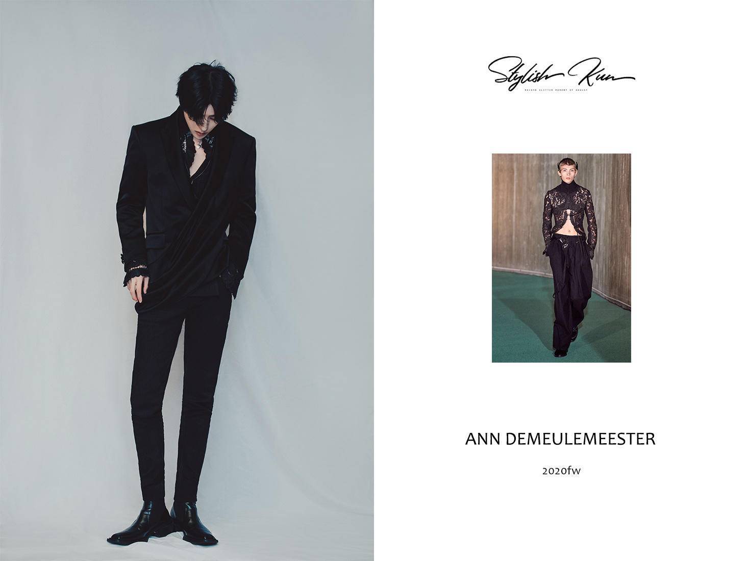 蔡徐坤|去性别化的蕾丝才是潮流！盘点小鲜肉们的蕾丝造型