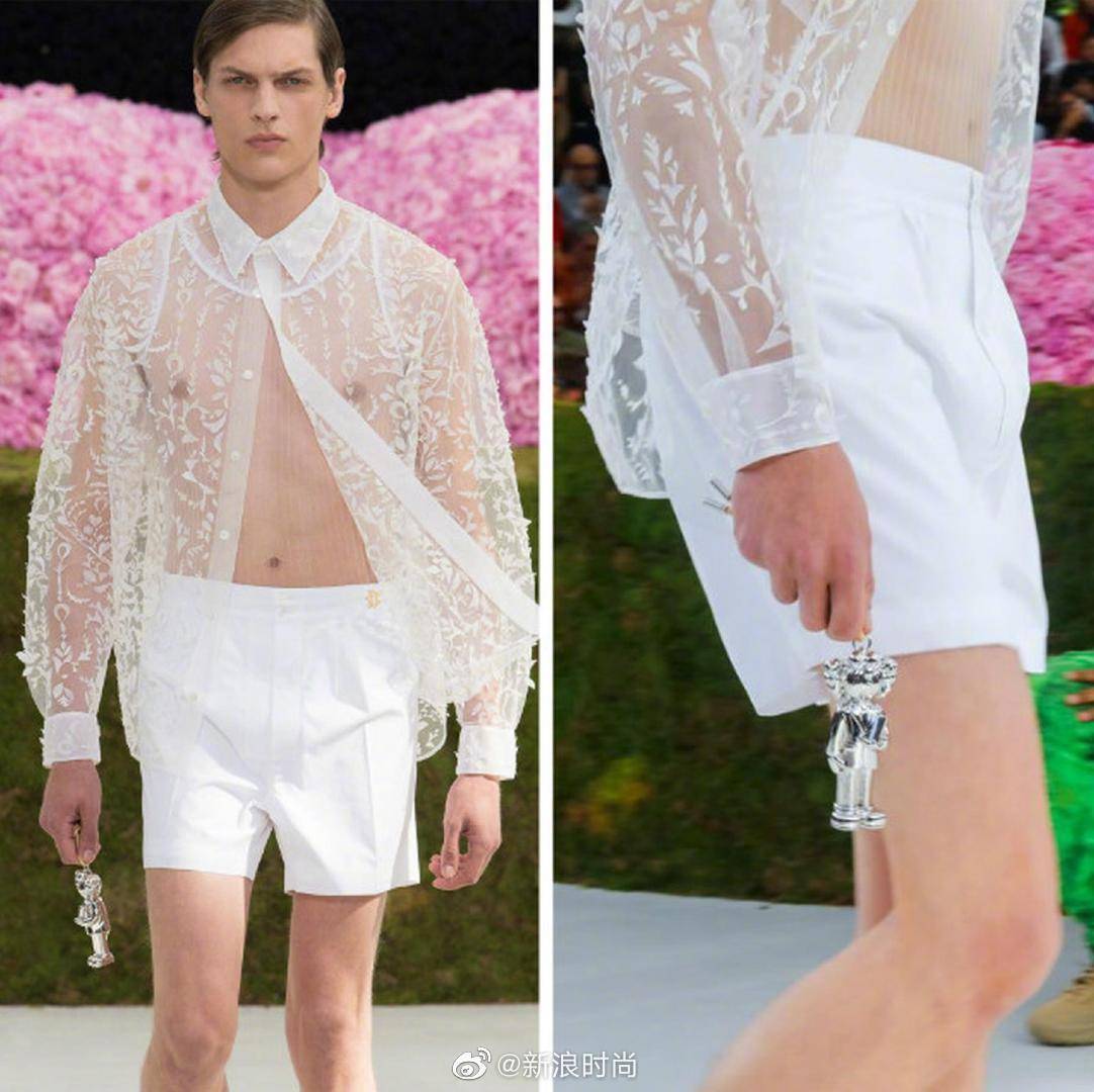 蔡徐坤|去性别化的蕾丝才是潮流！盘点小鲜肉们的蕾丝造型