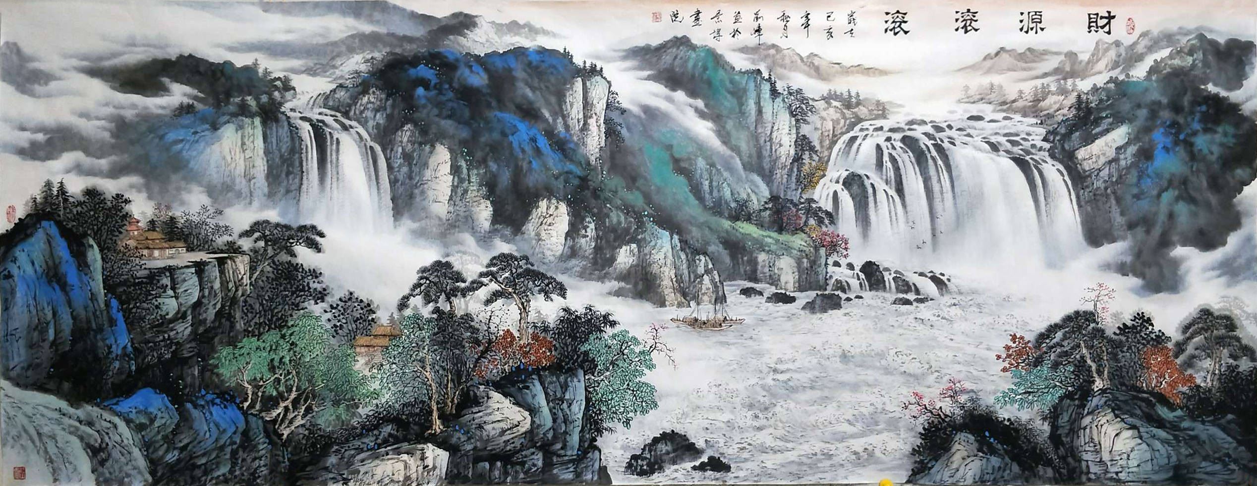 秀丽典雅浑朴古拙职业画家刘峰作品欣赏