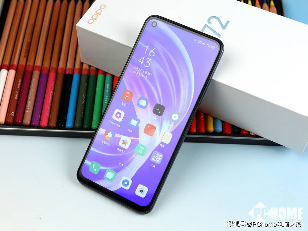 oppo a72图赏:极简设计风格,光影耀眼通透