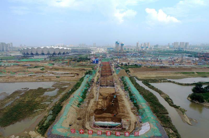 西安奥体中心重大配套项目向东路下穿灞河隧道工程再传捷报!