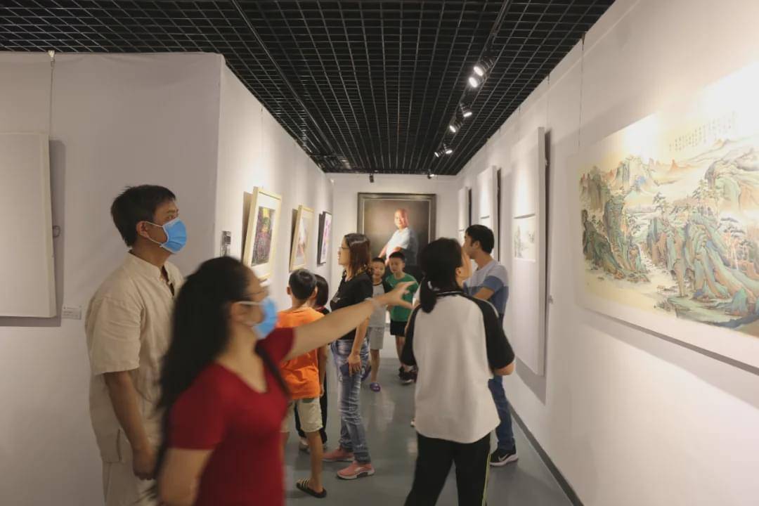 驻村|黄连画家艺术村入驻艺术家庚子作品展成功开幕