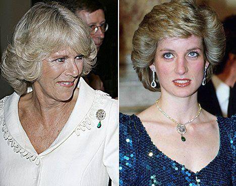 卡米拉|戴安娜遗产中的珠宝，除了留给儿媳，大多都让卡米拉戴着秀尊贵了