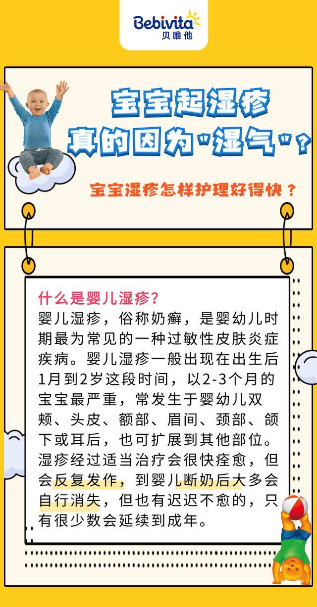 湿气|真的因为有“湿气”？宝宝起湿疹