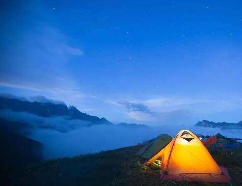 空山新雨后,来保定这个山顶露营,限量版星空你值得拥有