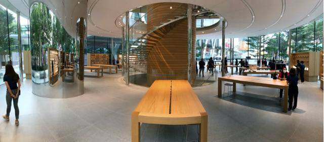 泰国全新 apple store开业,造型设计亮了