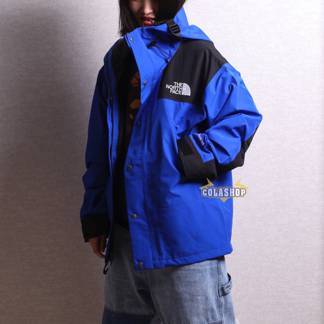 最火北面 the north face 美版复古白冲锋衣