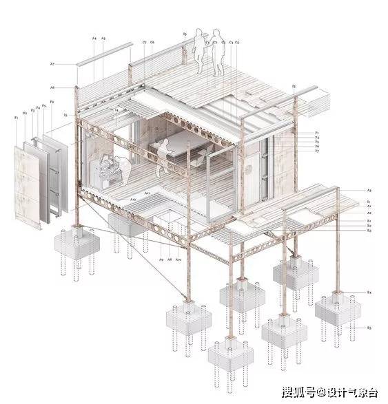 cad再遭重击su不仅可以出剖面图连结构图施工图也完美导出