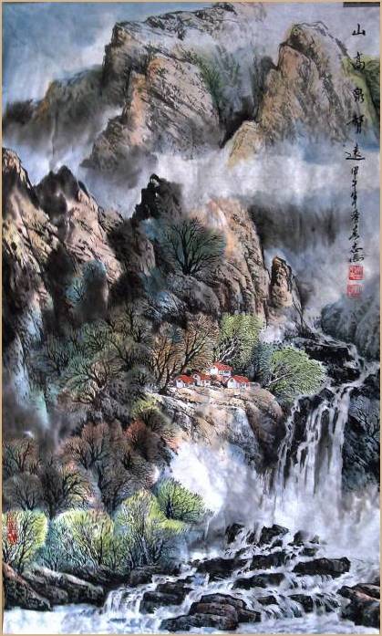 姚志刚—山水画作品欣赏