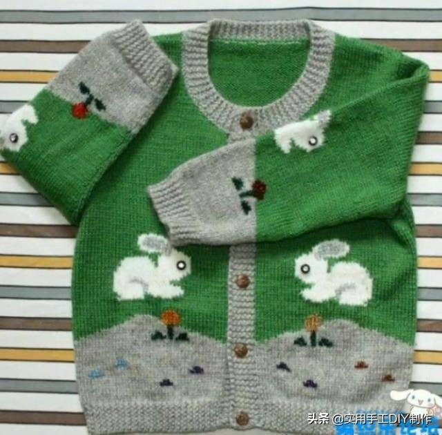 都有|「针织作品」50款时尚漂亮的儿童开衫和套头衫，男娃和女娃的都有
