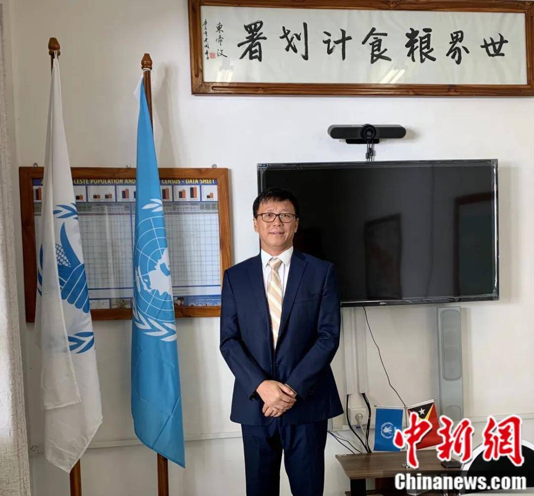 人们需要支持的时候我们往前冲，这是人道主义精神