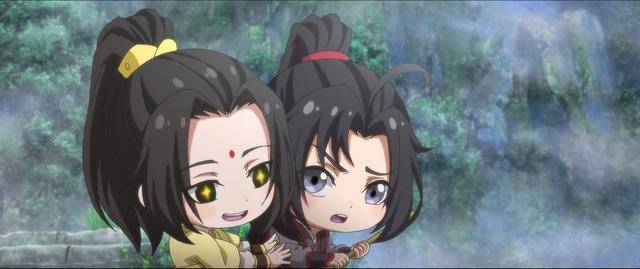 魔道q:魏无羡玩捆绑play,自捆双手送忘机,蓝湛的"反弹