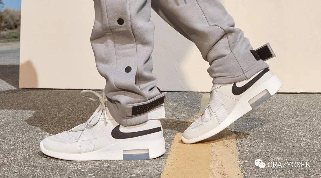 耐克恐惧上帝 nike air fear of god fog 中帮帆布交叉绑带鞋at8087