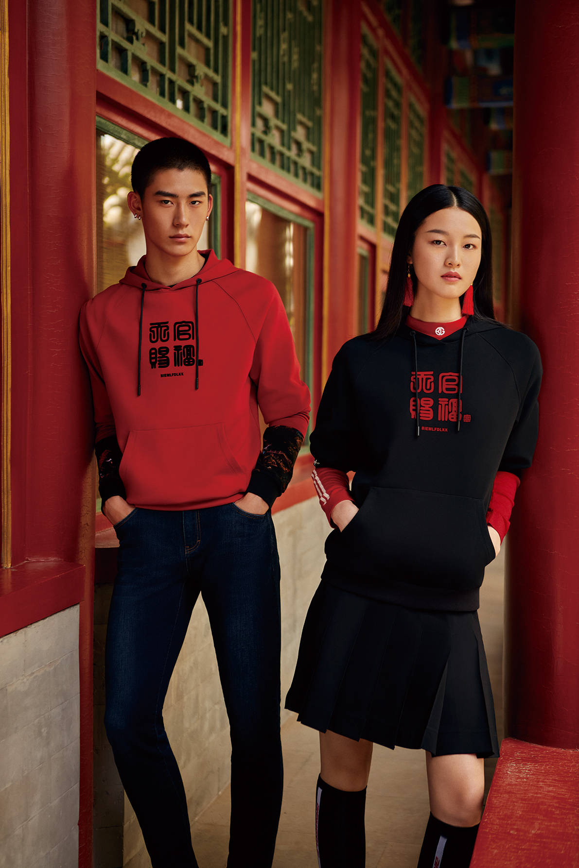 梁继远|人气超模谢欣、梁继远最新时尚大片出炉，帅美同行演绎“高端国潮”