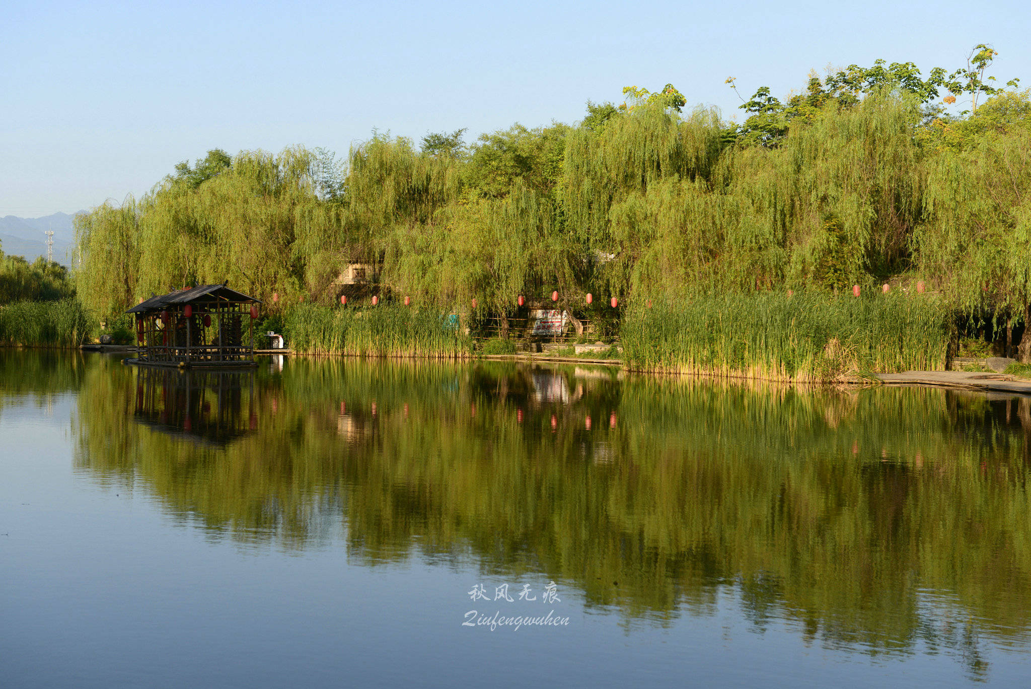 山水(|看山望水,心怡田园,周至水街爱在路上感味清新与文化