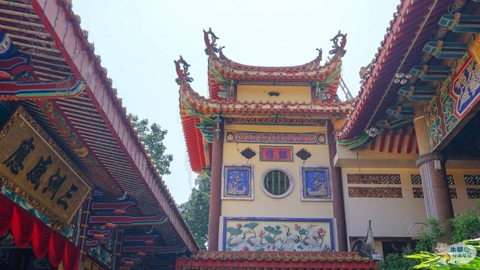 题匾|东南亚最大佛寺之一 结合了三国不同的建筑风格 光绪皇帝为其题匾