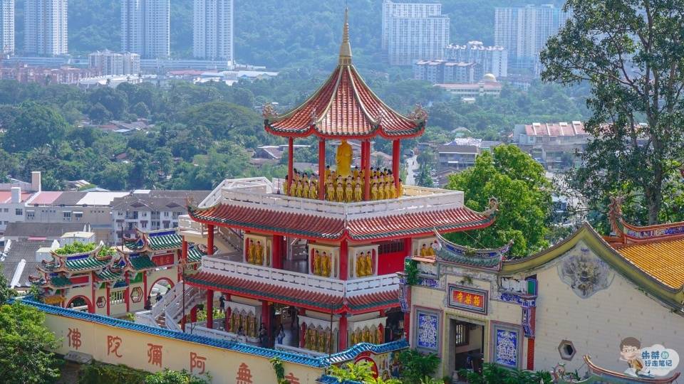 题匾|东南亚最大佛寺之一 结合了三国不同的建筑风格 光绪皇帝为其题匾