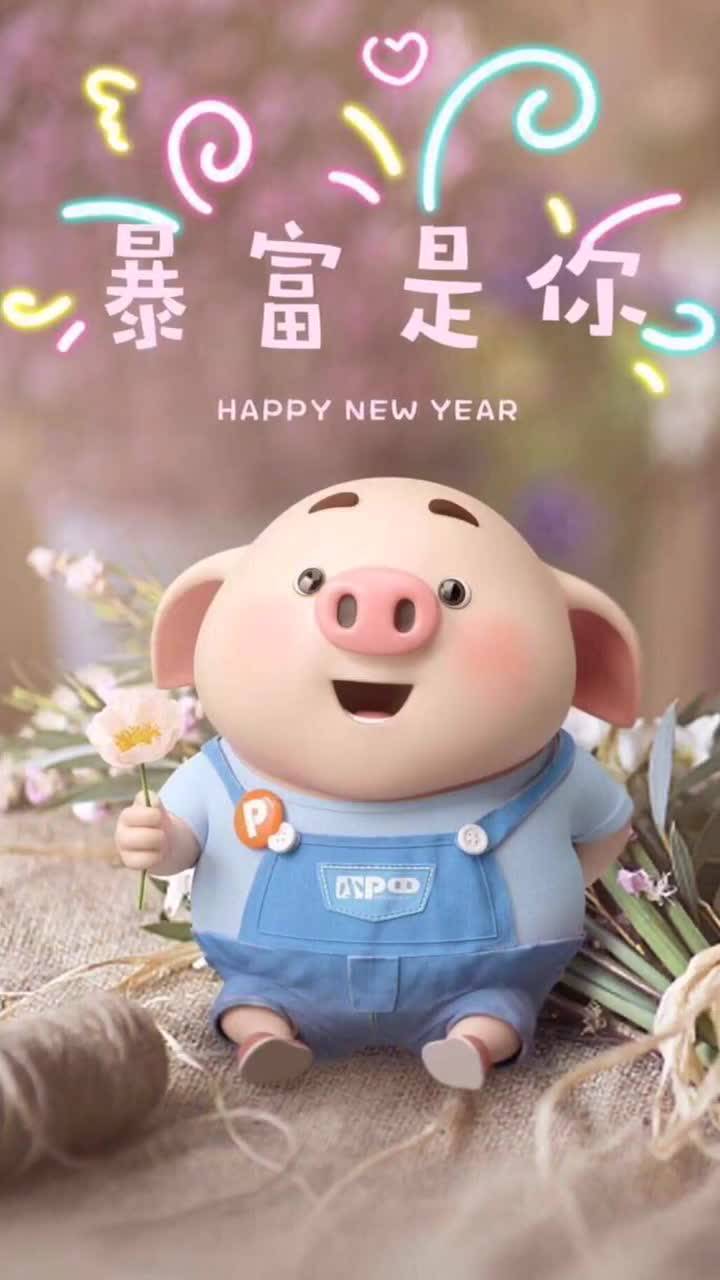 往后余生,健康 暴富 开心 好运 赚钱