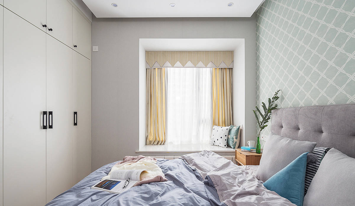 飘窗窗帘怎样做好看实用又简单 7e822e6aa45c460786c5a8f79f8f68c3.jpeg