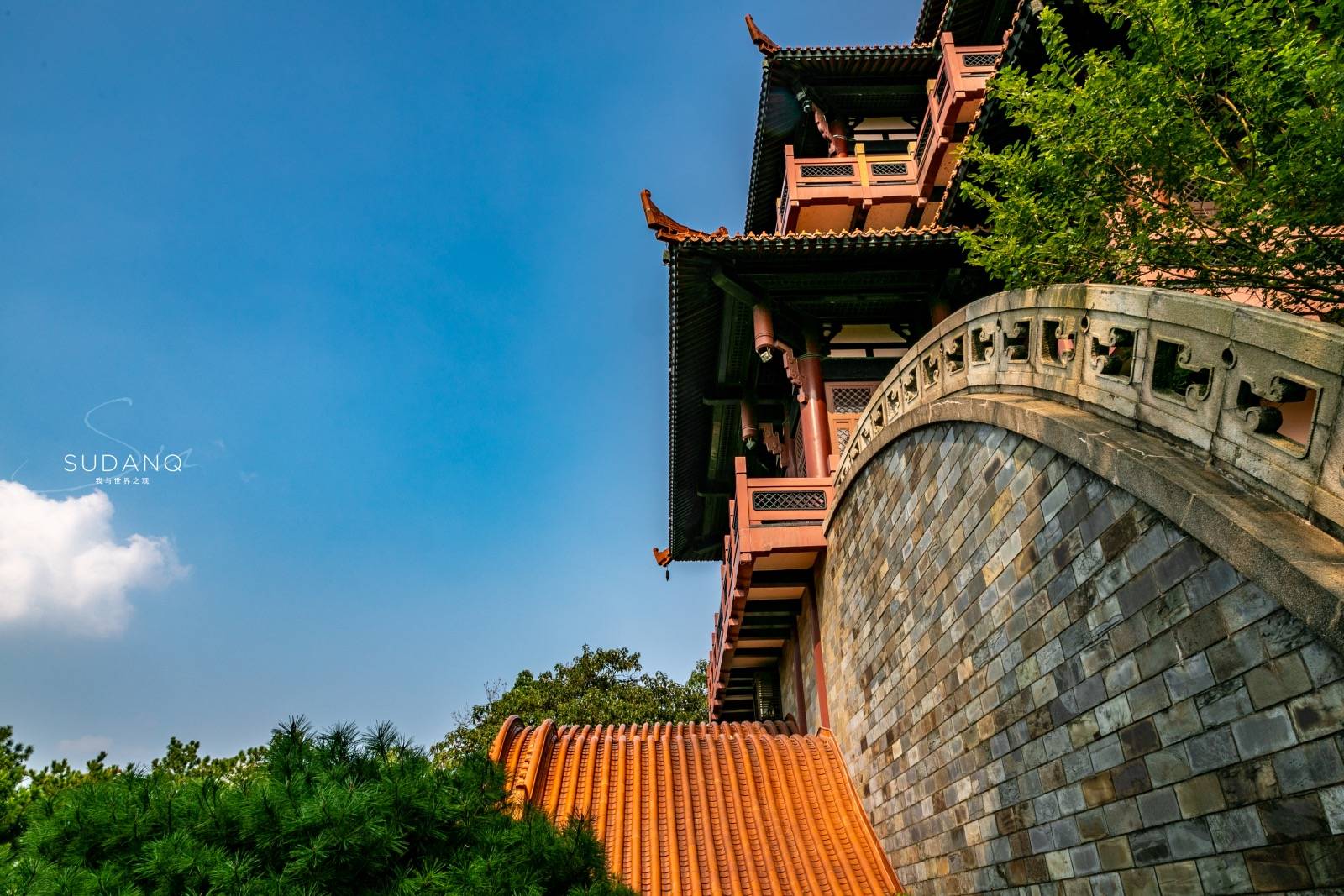 天台|武汉楚天台：仿古代章华台而建，可媲美江南三大名楼