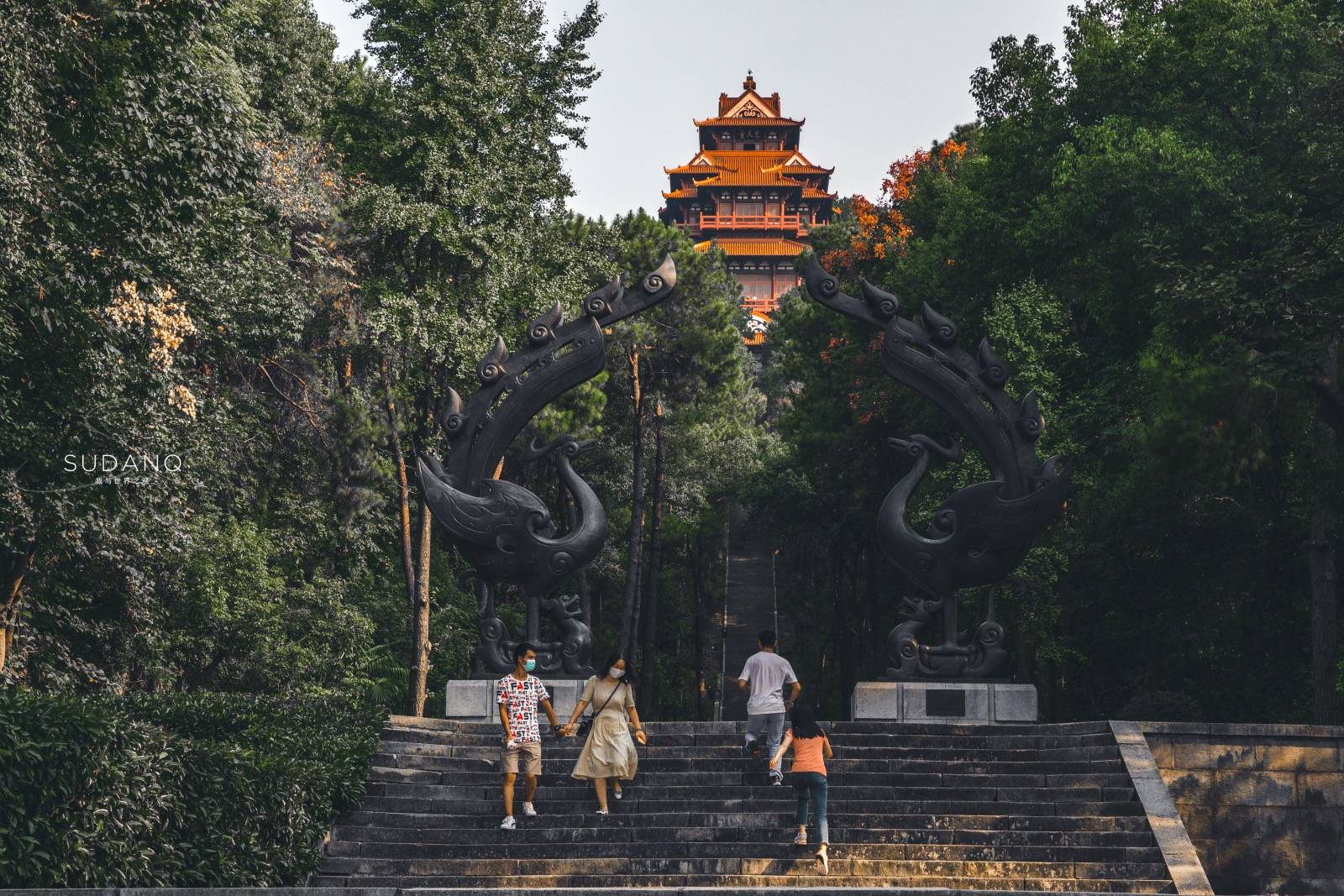 天台|武汉楚天台：仿古代章华台而建，可媲美江南三大名楼