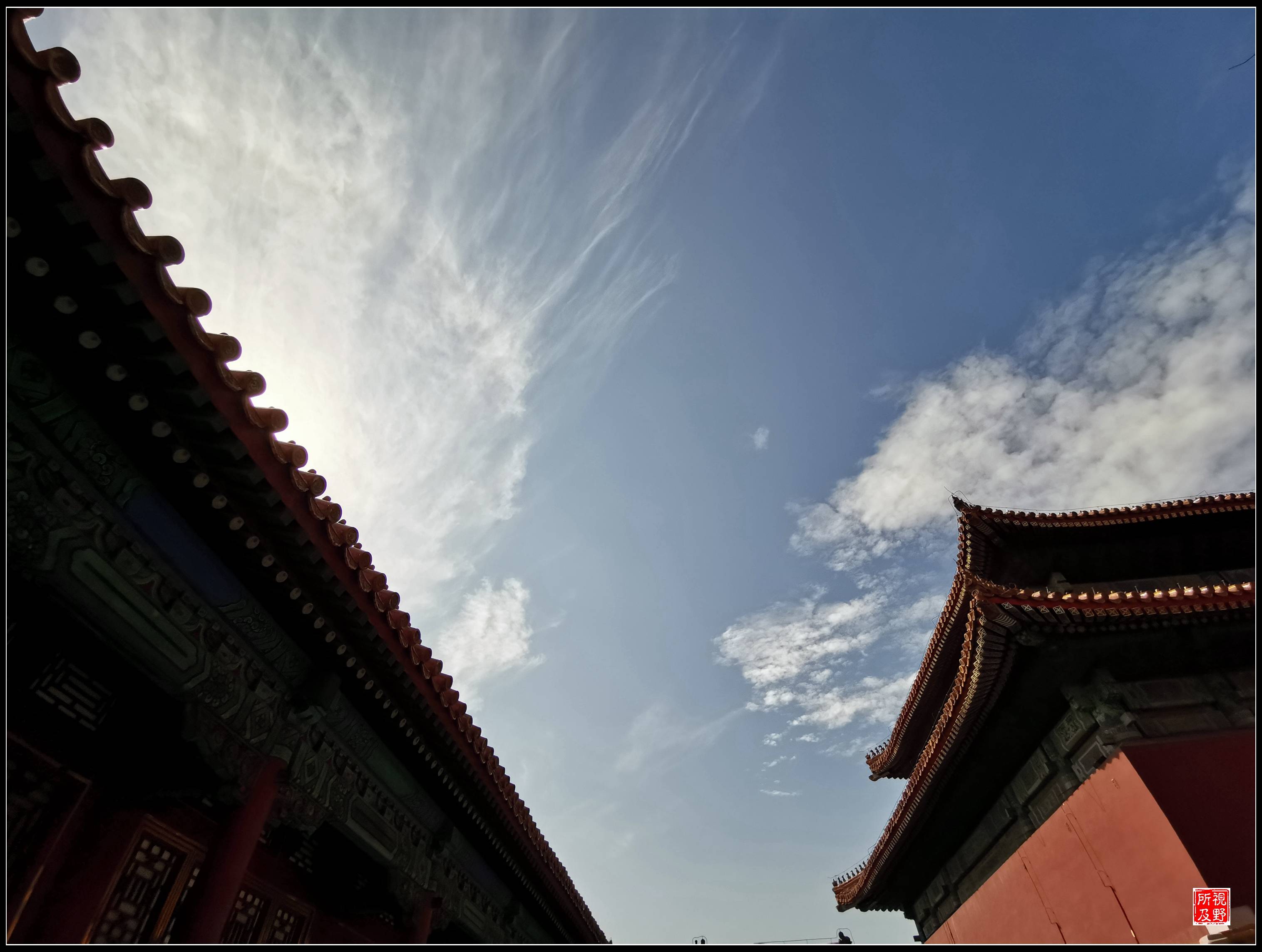 故宫|故宫高天流云 太任性了