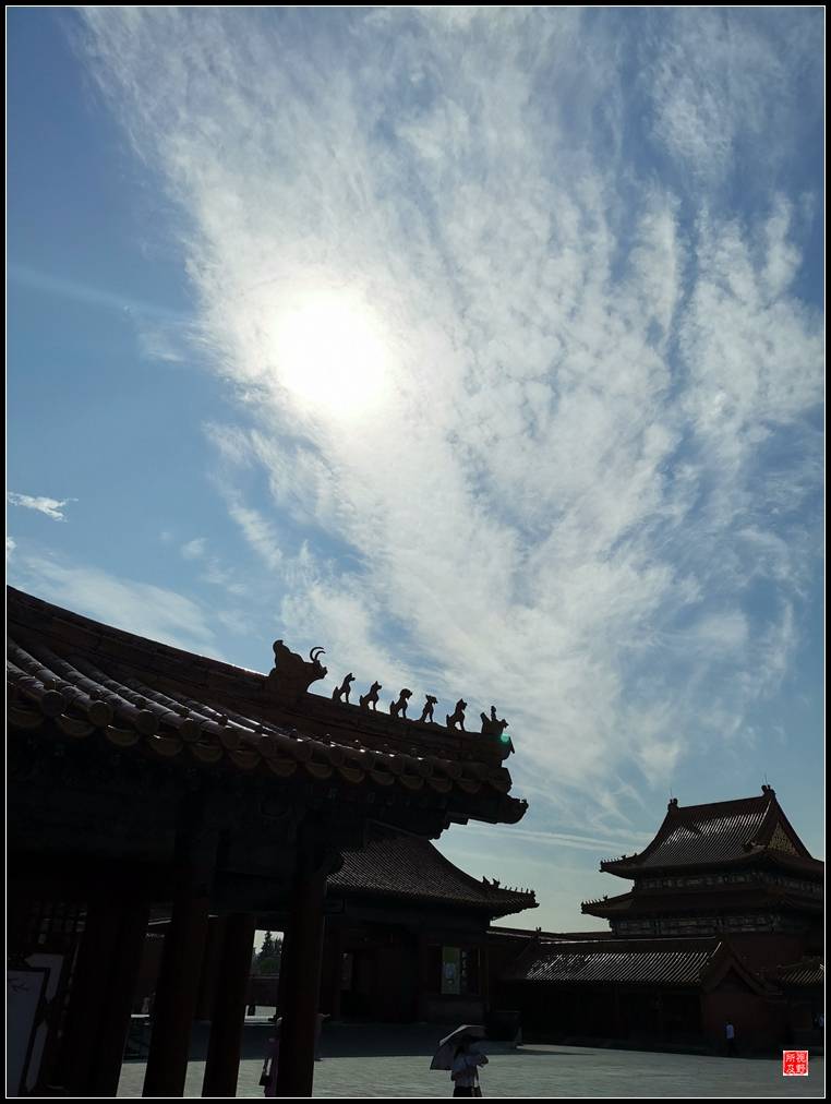 故宫|故宫高天流云 太任性了