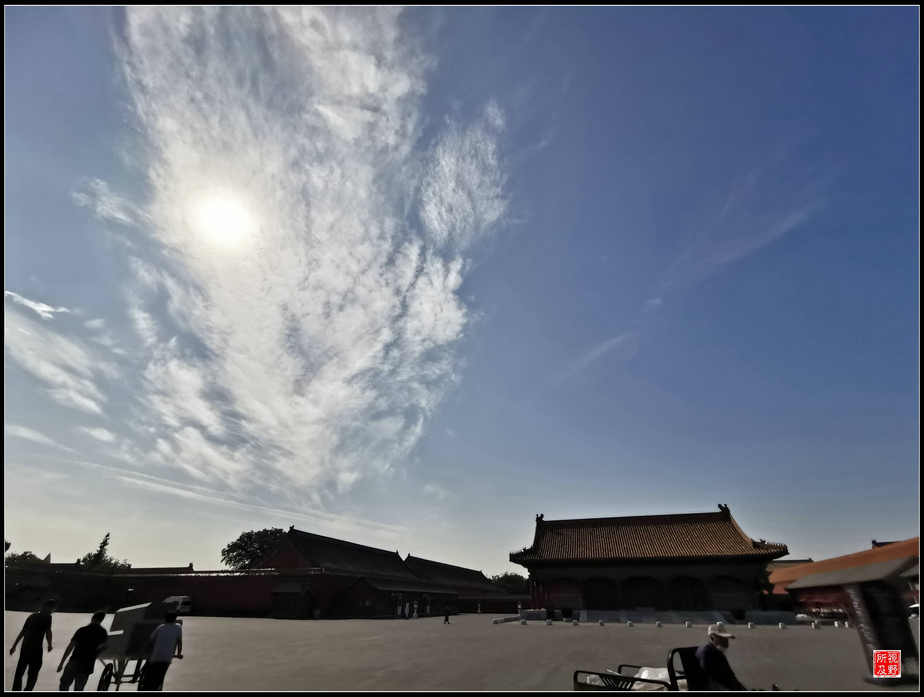 故宫|故宫高天流云 太任性了