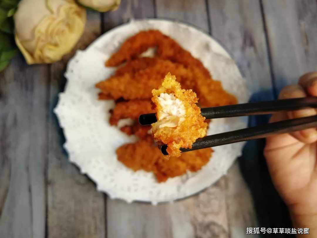 香酥鸡柳就可拿来打牙祭了,绝对大人小孩都喜欢.