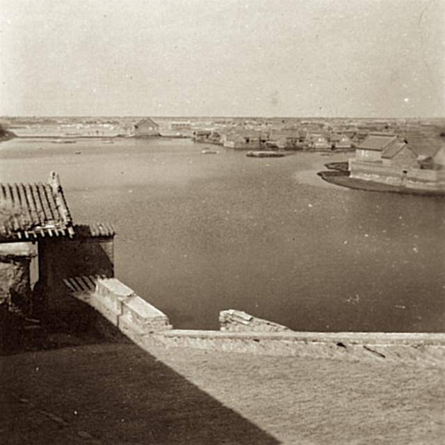 潘杨湖|老照片：三十年代末河南开封的古城街景