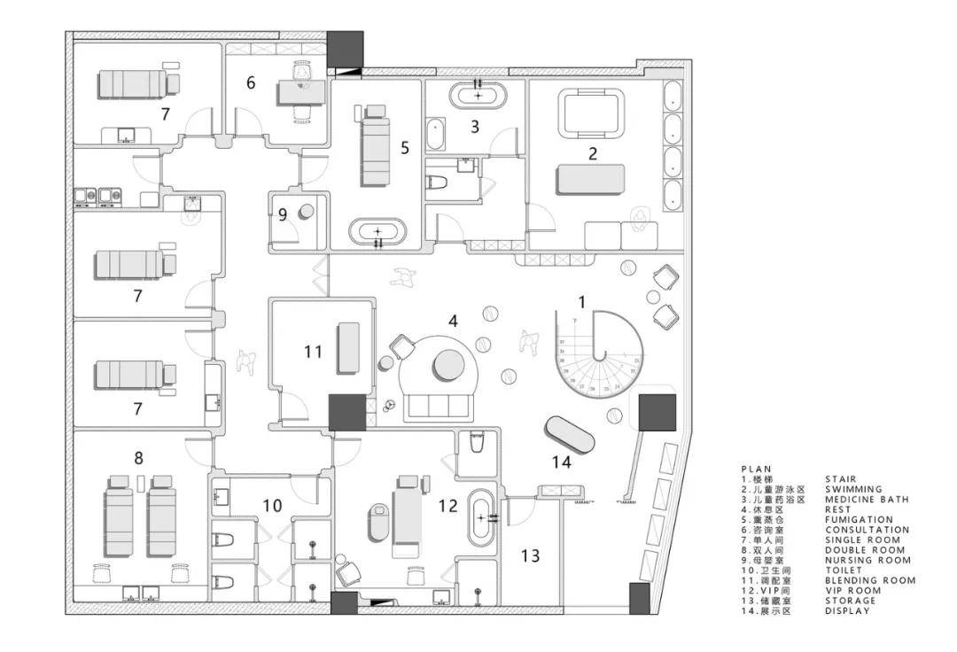 cocodemer珂珂朵谧美容院 体验婉转柔和的空间美感