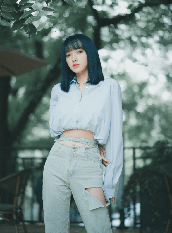 交叉|程潇的裤腰设计是啥操作?交叉形式不显勒,体重过百都不敢尝试