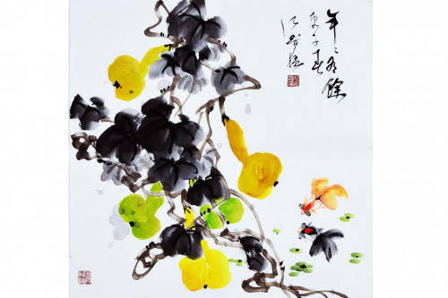 笔墨熔铸精神--国际文明论坛艺术交流组委会特聘委员江智猛(图15)