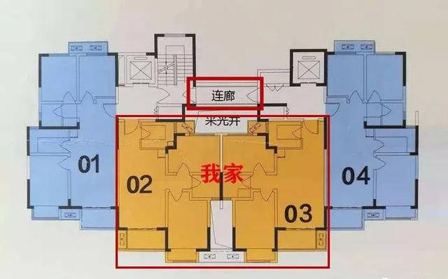 两梯四户连廊房,中间两户都是我的,物业凭啥不让我封中间走廊?