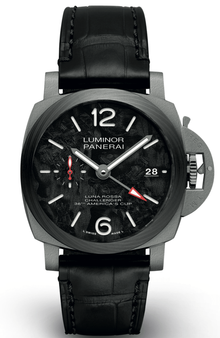 Rossa|W&W新品|沛纳海LUMINOR LUNA ROSSA GMT 庐米诺系列两地时腕表