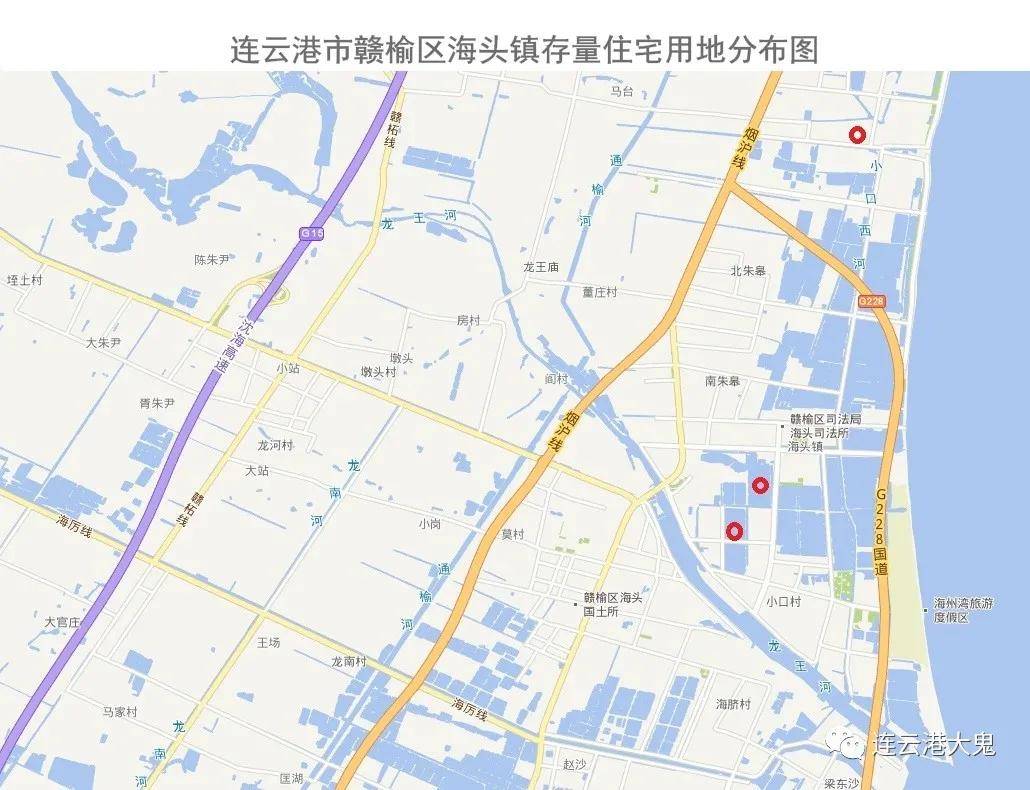 2017—2019年,赣榆区存量住宅用地项目主要涉及城区,柘汪镇,海头镇