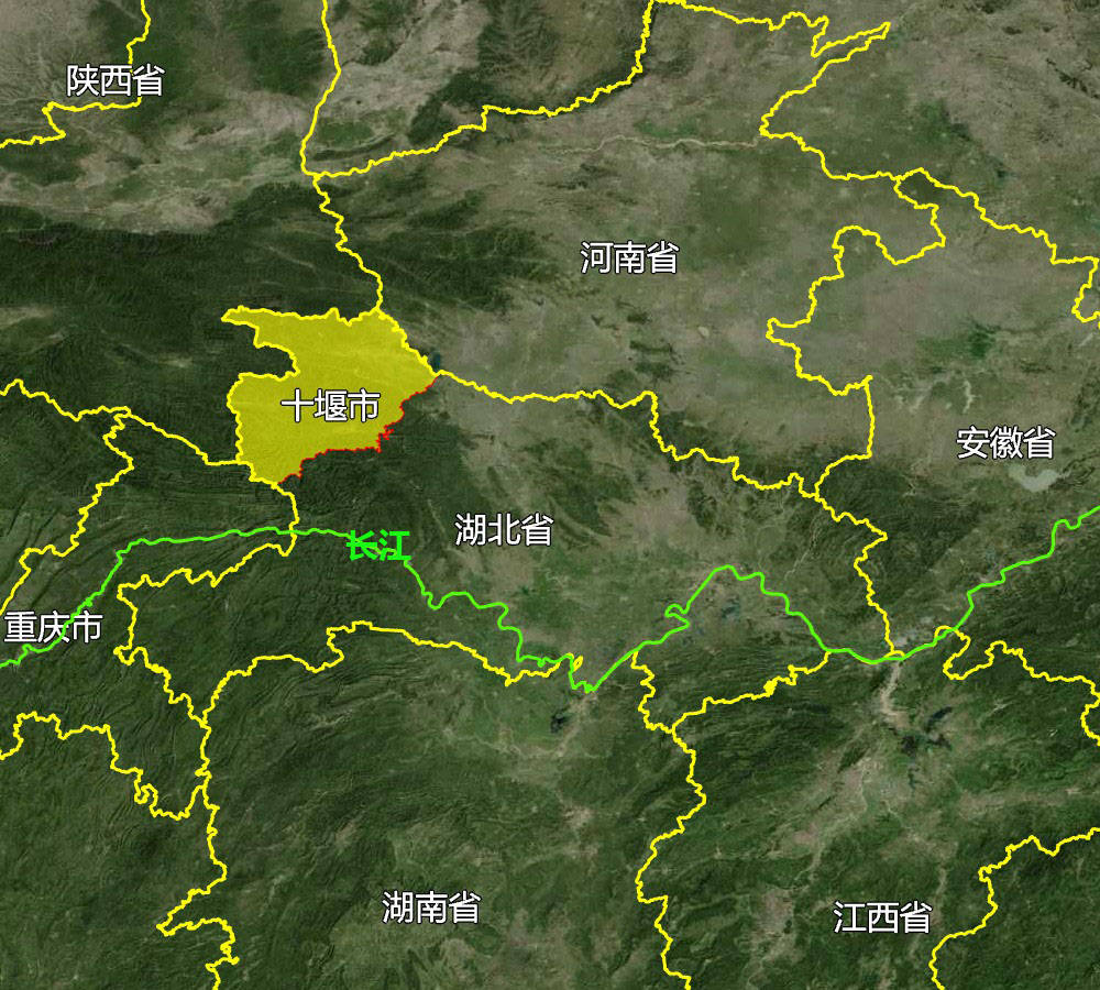 10张地形图,快速了解湖北省十堰市辖区县市_手机搜狐网